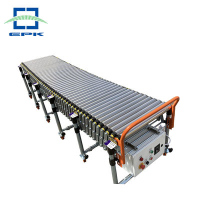 품질  Motorized Heat Resistant Automatic Powered Stainless Steel Driven Flexible Roller Conveyors 공장