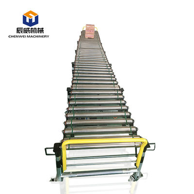 품질  Heat Resistant Stainless Steel Taper Roller Conveyor With 90 Degree Curve Power Roller Conveyor 공장