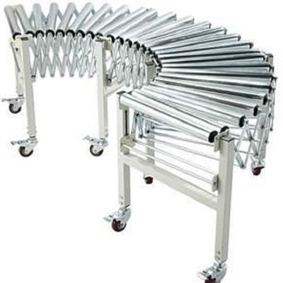 품질  Accordion Roller Conveyor Heat Resistant Material Handling Equipment 공장